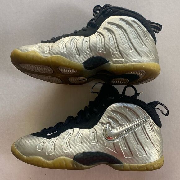 womens silver foamposites